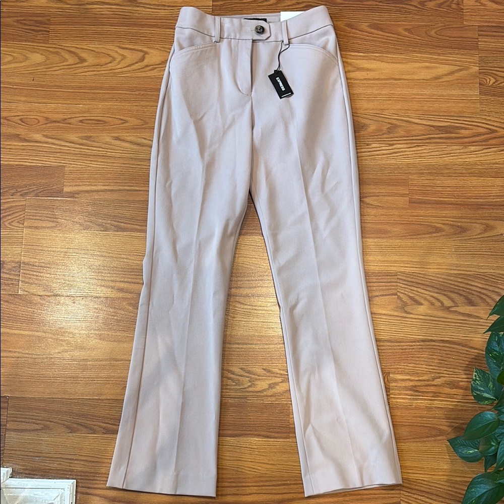 Express blush color stretch pants